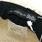 Accessoires de BEBE ベベ ペーパーハット ファッション小物 ポンポン付き ストロー ハット 紙 キッズ ホワイト