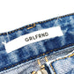 GRLFRND バッグジップ  カバン アパレルボトムス デニムパンツ デニム レディース - brandshop-reference