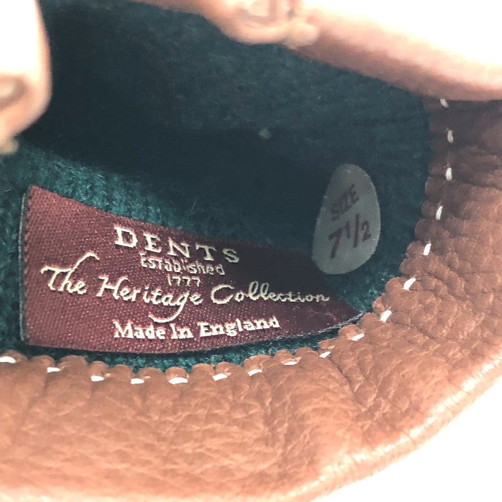 DENTS シャフツベリー グローブ 手袋 レザー レディース ブラウン