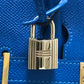 HERMES Birkin30 Birkin 30 GoldHardware Bag Hand Bag Epsom Blue Hydra (estimated) blue Used