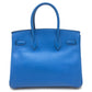 HERMES Birkin30 Birkin 30 GoldHardware Bag Hand Bag Epsom Blue Hydra (estimated) blue Used