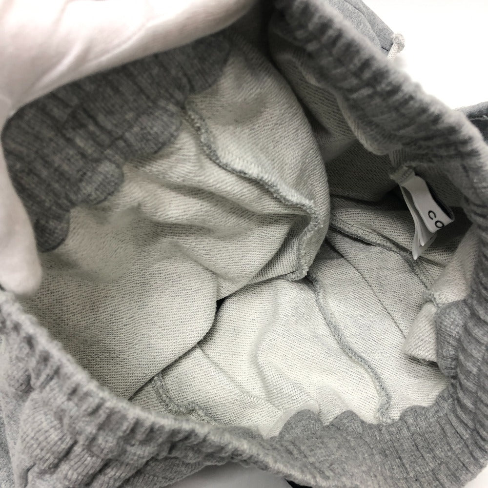 COEL 185107055 ダメージスウェットパンツ アパレル ボトムス ベルベットリボン ワイドパンツ パンツ コットン レディース グレー