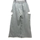 COEL 185107055 ダメージスウェットパンツ アパレル ボトムス ベルベットリボン ワイドパンツ パンツ コットン レディース グレー