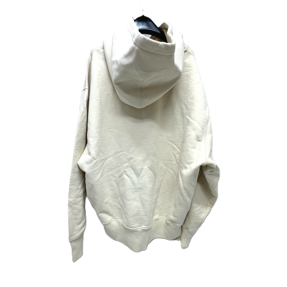 Ami Paris ハート ロゴ プルオーバー アパレル パーカー コットン メンズ ホワイト - brandshop-reference