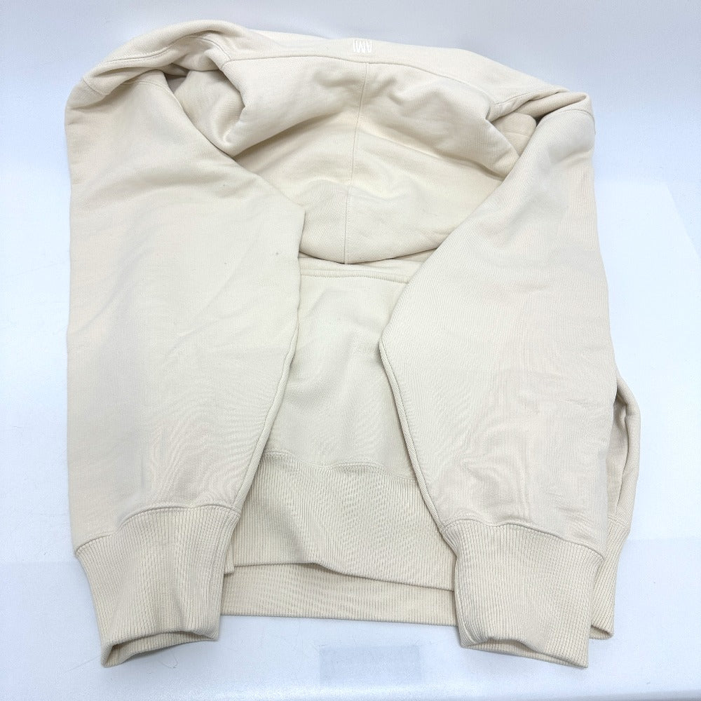 Ami Paris ハート ロゴ プルオーバー アパレル パーカー コットン メンズ ホワイト - brandshop-reference