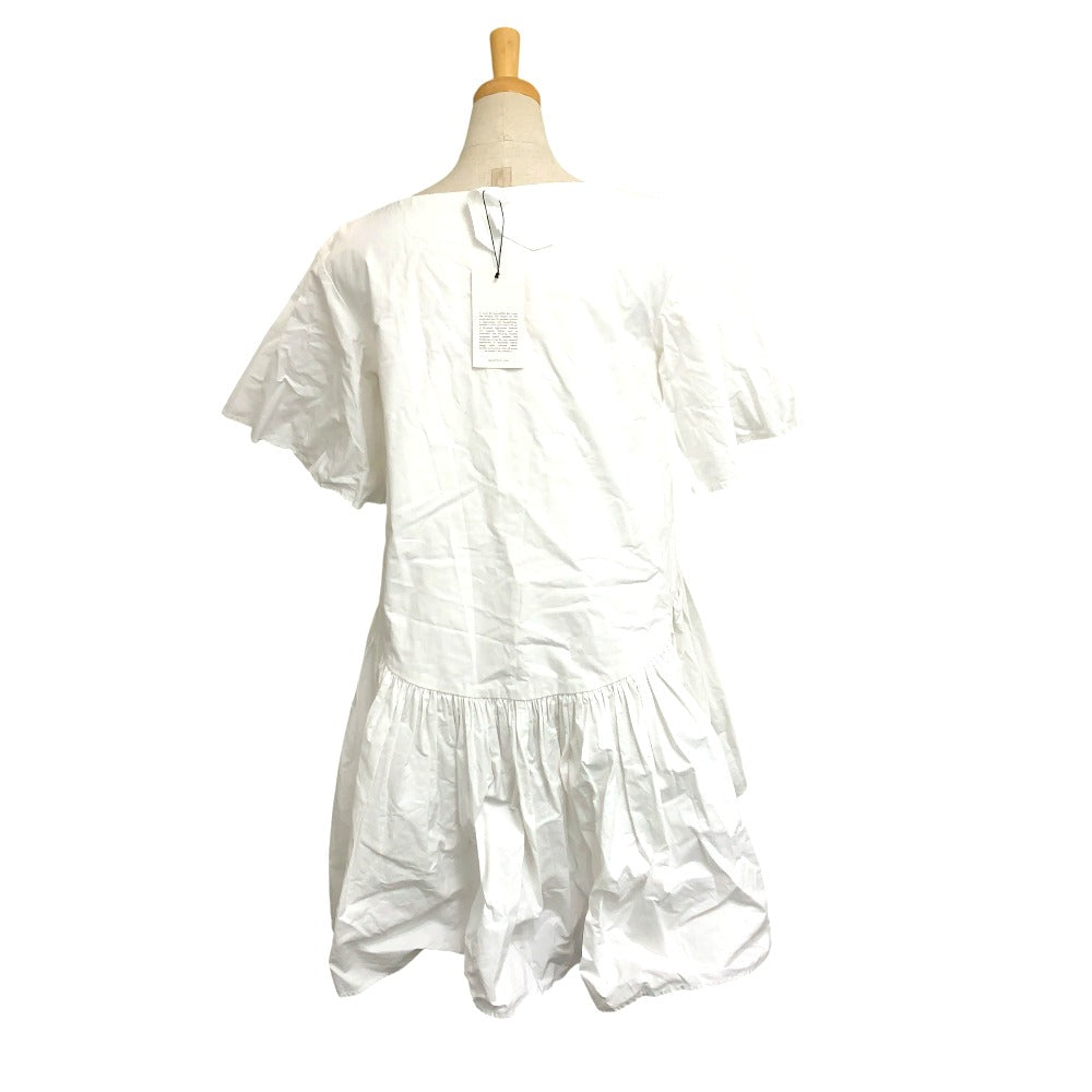 Merlette コットンティアード ロングスリーブ ワンピース コットン レディース ホワイト - brandshop-reference