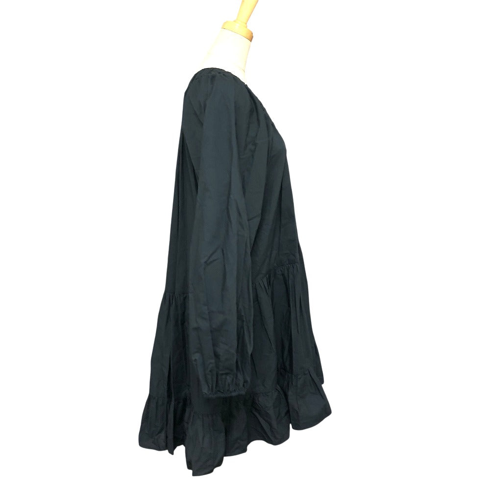 Merlette NYC 175N65PO Merlette 長袖 ワンピース コットン レディース ブラック - brandshop-reference