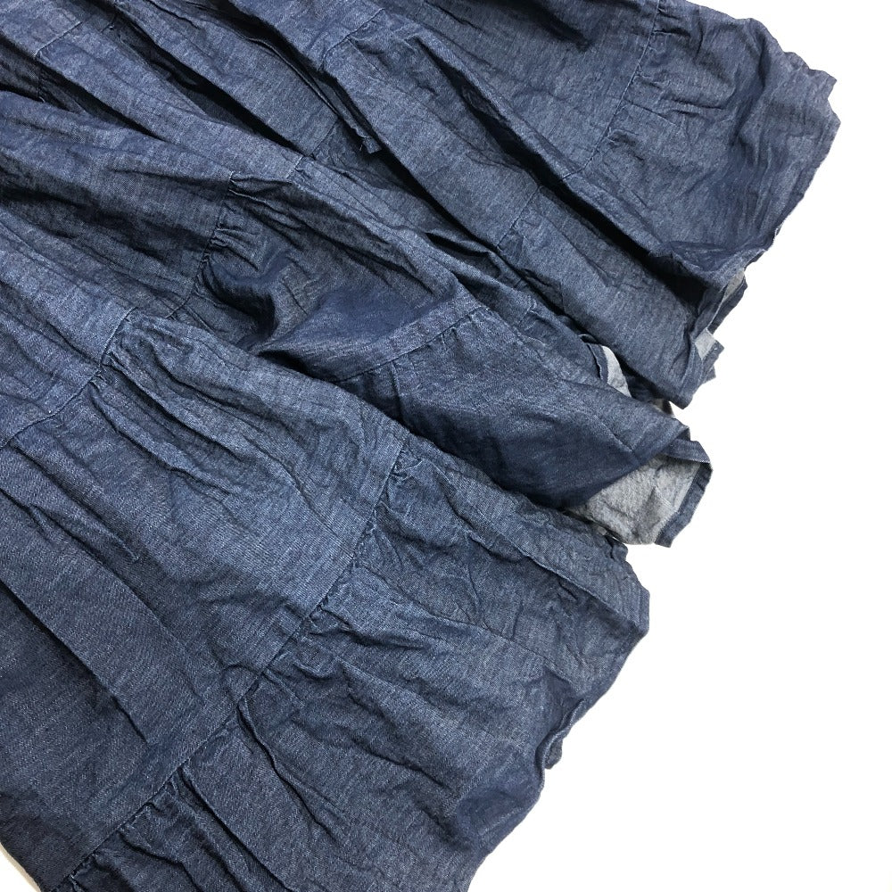 Merlette NYC 4010300290 ロンハーマンコラボ ソリマン アパレル デニム 長袖 ワンピース コットン レディース ブルー