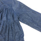 Merlette NYC 4010300290 ロンハーマンコラボ ソリマン アパレル デニム 長袖 ワンピース コットン レディース ブルー