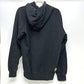 Sacai 21-0305S Logo Hoodie Pullover Top, Cotton Sweatshirt, Black, Women's