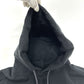 Sacai 21-0305S logo Apparel Clothing Hoodies Pullovers Tops Sweatshirts Parka cotton Black Used