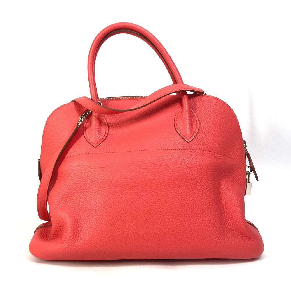 HERMES ショルダーバッグ 斜め掛け ボリード35 2WAY ハンドバッグ トリヨンクレマンス レディース ローズジャイプール レッド - brandshop-reference