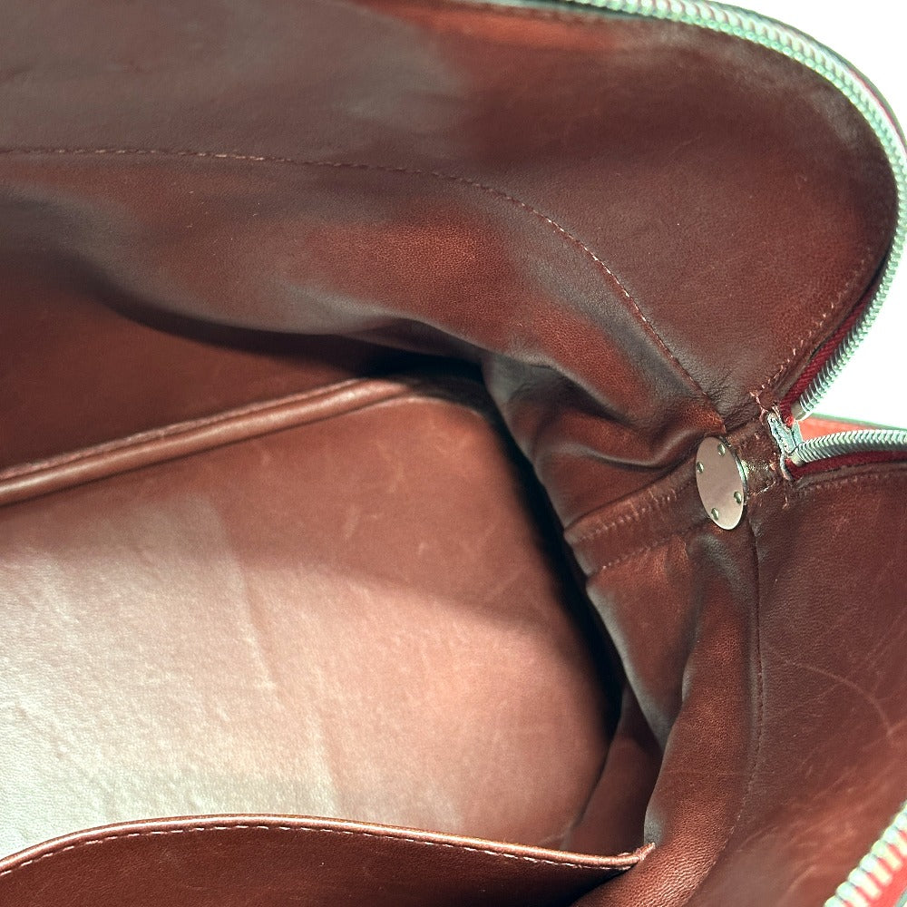 HERMES ボリード35 2WAY ハンドバッグ トリヨンクレマンス レディース ルージュアッシュ SV金具 レッド