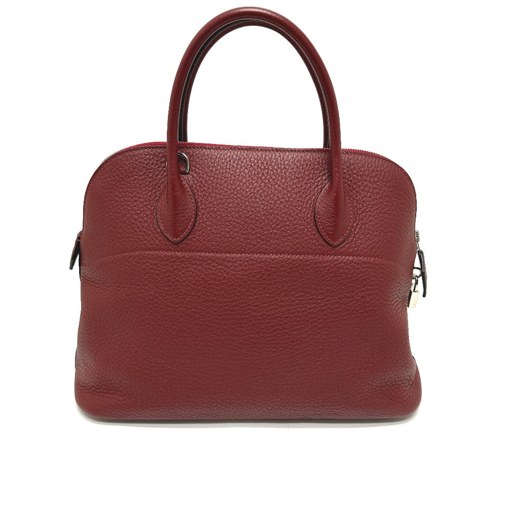 HERMES ボリード35 2WAY ハンドバッグ トリヨンクレマンス レディース ルージュアッシュ SV金具 レッド