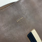 CELINE バイカラー ストライプ トートバッグ カバン トートバッグ 肩掛け ショルダーバッグ レザー レディース ブラウン