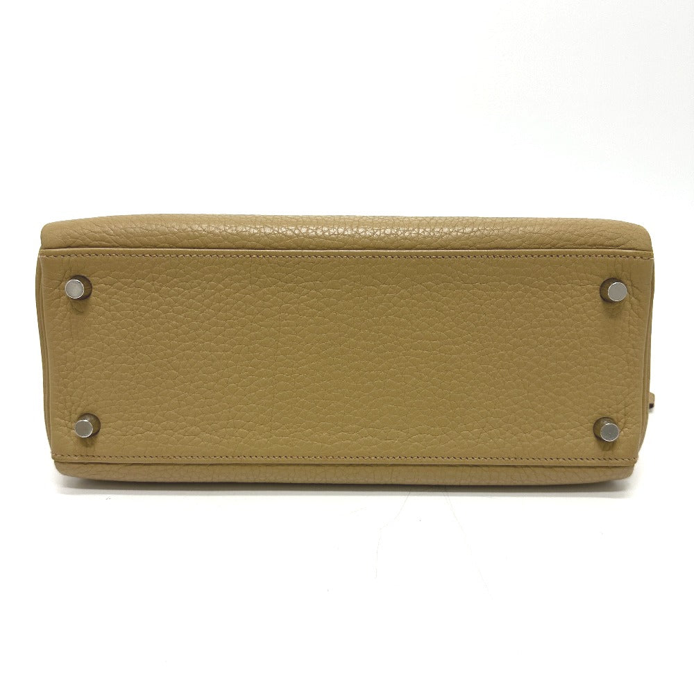 HERMES ケリー28 2WAYバッグ ショルダーバッグ カバン ハンドバッグ トゴ レディース ライトベージュ系 ベージュ - brandshop-reference