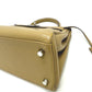 HERMES ケリー28 2WAYバッグ ショルダーバッグ カバン ハンドバッグ トゴ レディース ライトベージュ系 ベージュ - brandshop-reference