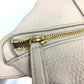 CELINE 旧ロゴ ミニボストン カバン ハンドバッグ レザー レディース ベージュ