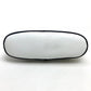 CELINE Ribbon Motif Shoulder Bag Leather Women's White x Black