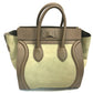 CELINE 165213 Mini Shopper Luggage Tote Bag/Handbag in Beige Leather