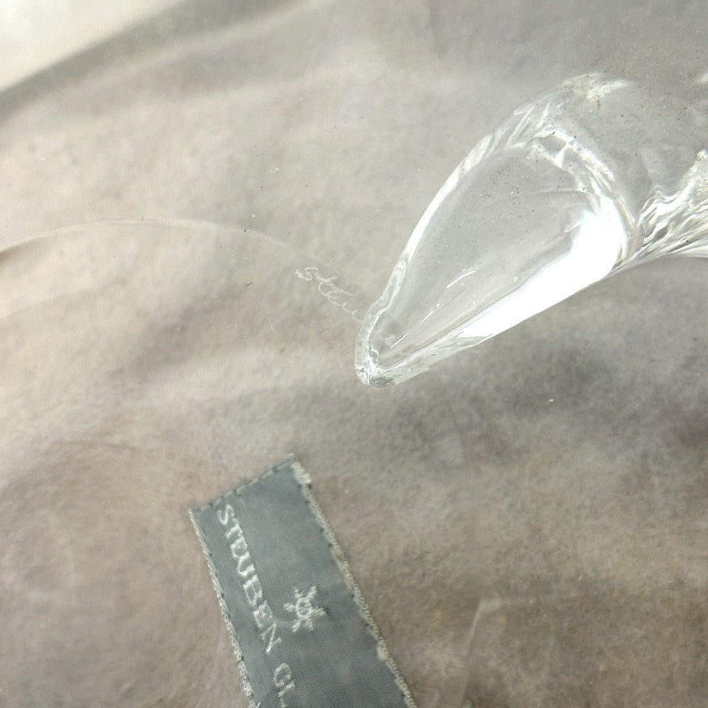 Steuben フルーツコンポート 盛り お皿 クリスタルガラス ユニセックス クリア - brandshop-reference