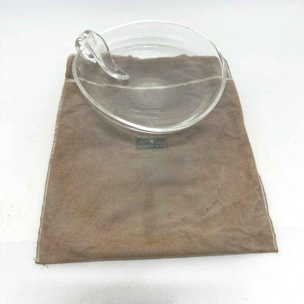 Steuben フルーツコンポート 盛り お皿 クリスタルガラス ユニセックス クリア - brandshop-reference