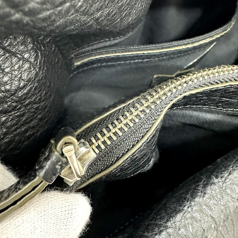 Kenneth Cole Shoulder Bag, Crossbody Bag, Tote Bag, Leather, Men's, Black