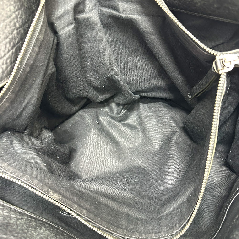 Kenneth Cole Shoulder Bag, Crossbody Bag, Tote Bag, Leather, Men's, Black