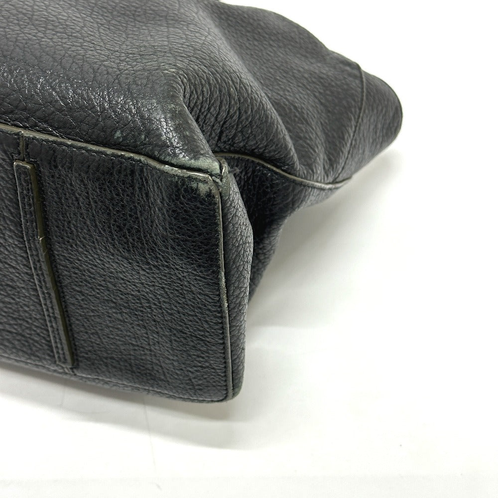 Kenneth Cole Shoulder Bag, Crossbody Bag, Tote Bag, Leather, Men's, Black