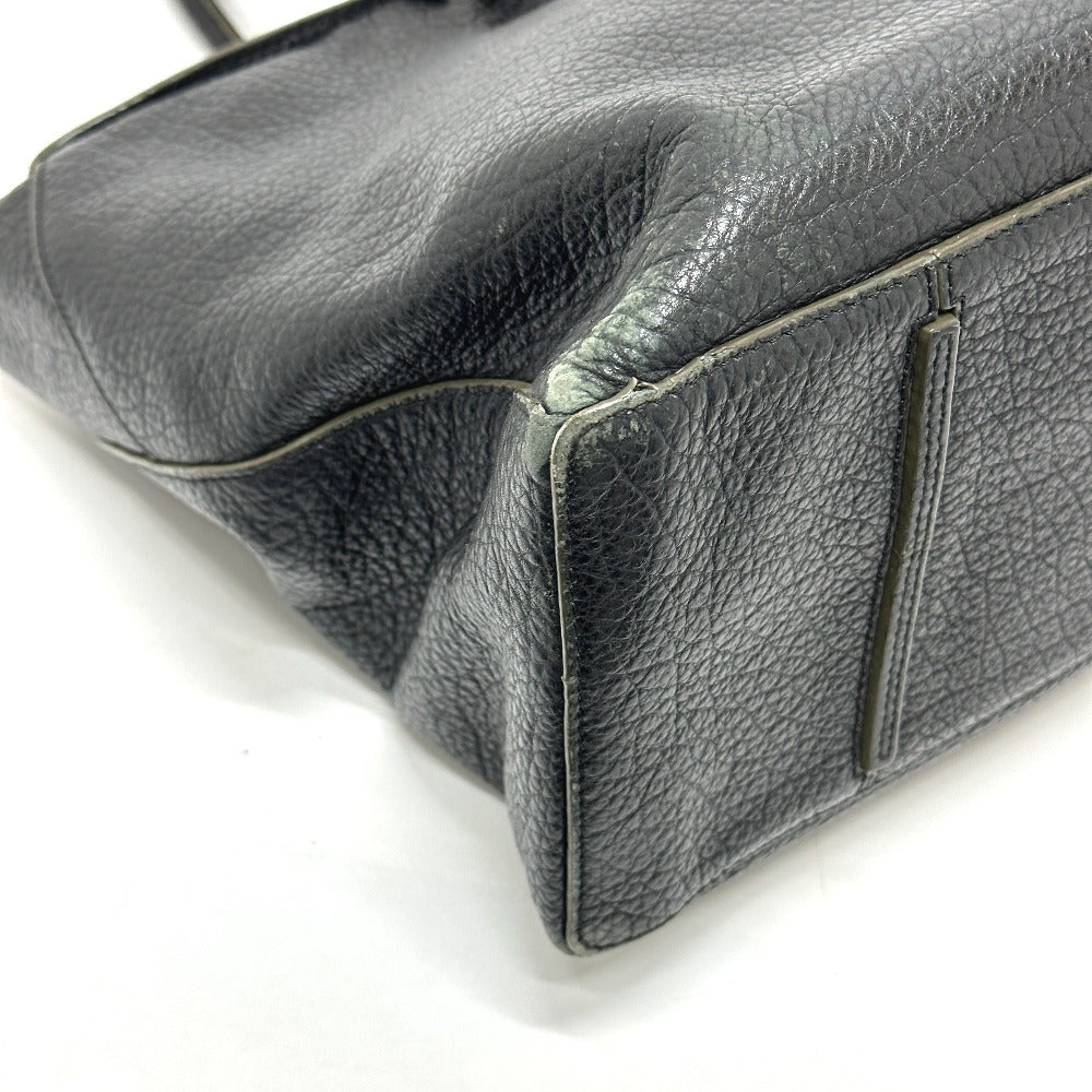 Kenneth Cole Shoulder Bag, Crossbody Bag, Tote Bag, Leather, Men's, Black