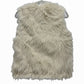 TAION EX-WR04A-SET-T2 Tion Extra Reversible Down and Eco-Fur Crew Neck apparel Down vest Nylon White Used