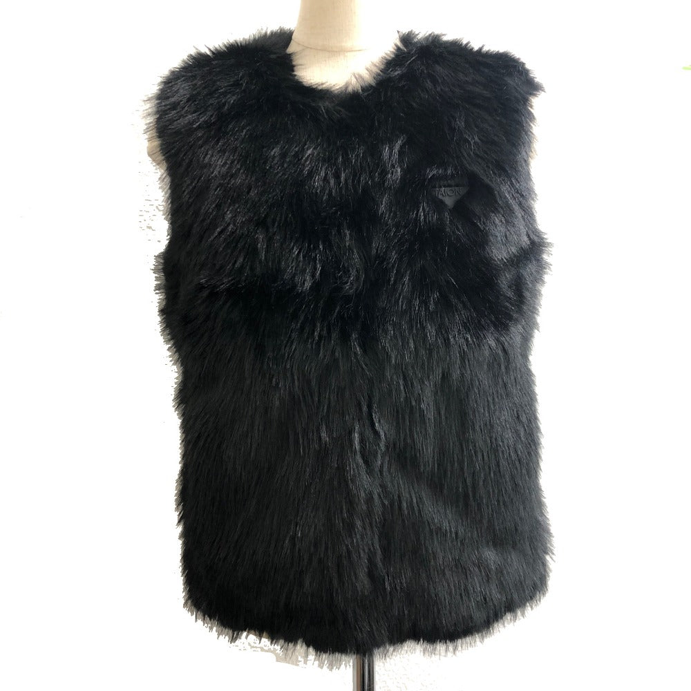 TAION EX-WR04A-SET-T2 タイオンエクストラ リバーシブル ダウン＋エコファー アパレル アウター ダウンベスト ナイロン レディース ブラック