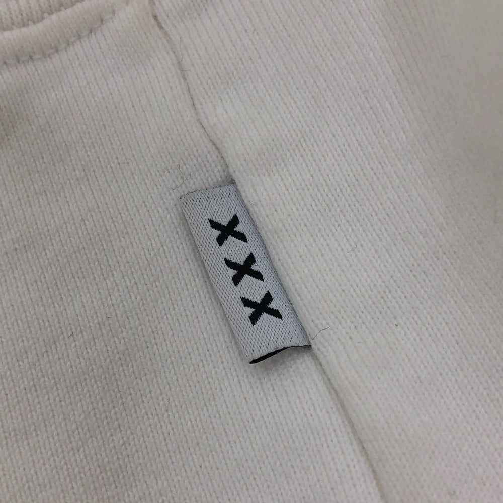 GOD SELECTION XXX ボックスロゴ パーカー 長袖 パーカー コットン メンズ ホワイト - brandshop-reference