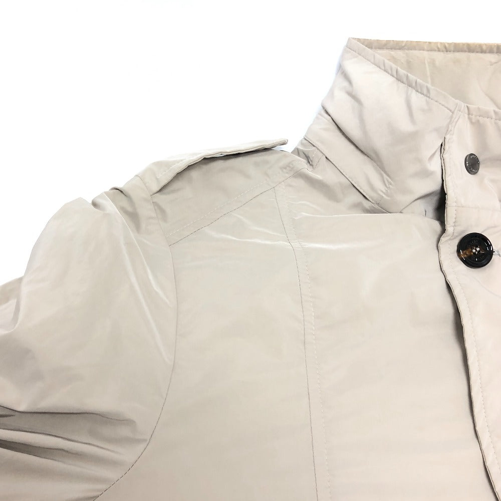 MooRER ジップアップ ジャケット 上着 ジャケット ナイロン メンズ グレーベージュ グレー - brandshop-reference