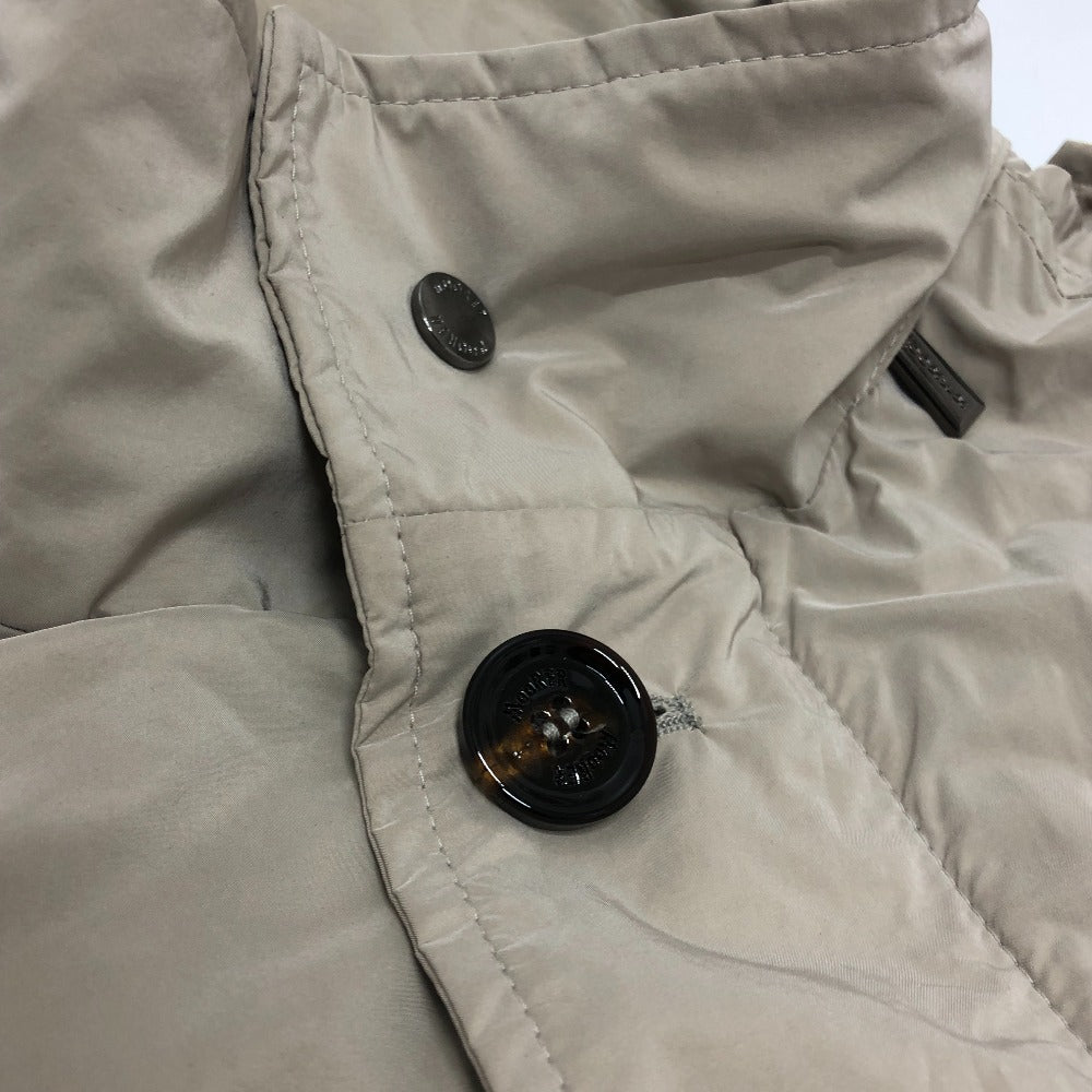 MooRER ジップアップ ジャケット 上着 ジャケット ナイロン メンズ グレーベージュ グレー - brandshop-reference