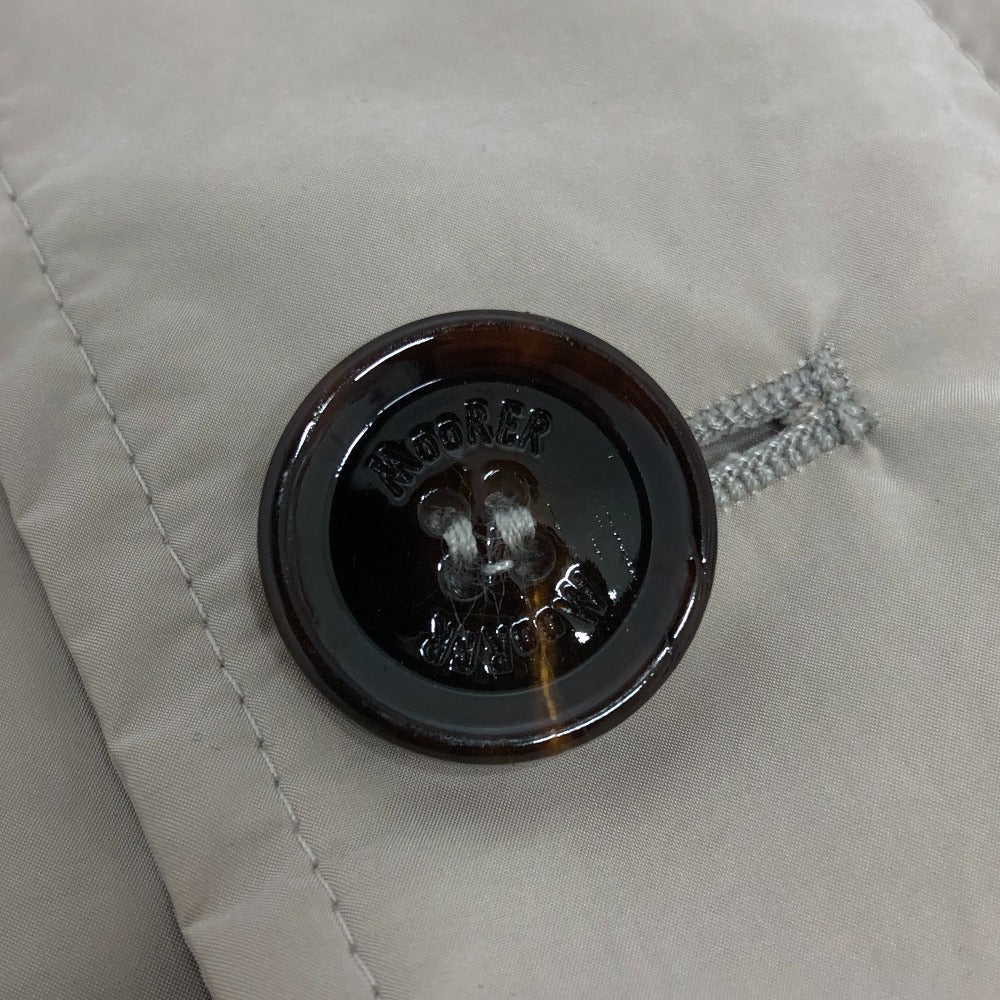 MooRER ジップアップ ジャケット 上着 ジャケット ナイロン メンズ グレーベージュ グレー - brandshop-reference