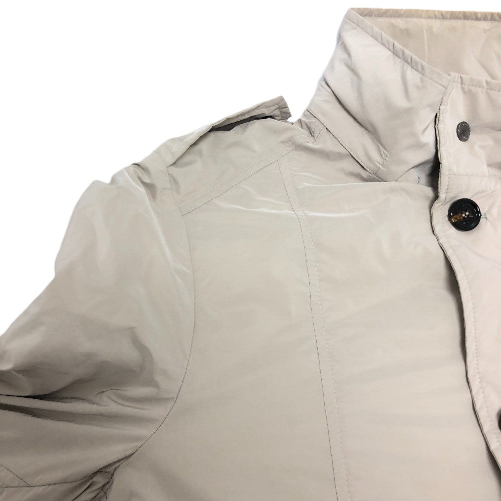 MooRER ジップアップ ジャケット 上着 ジャケット ナイロン メンズ グレーベージュ グレー - brandshop-reference