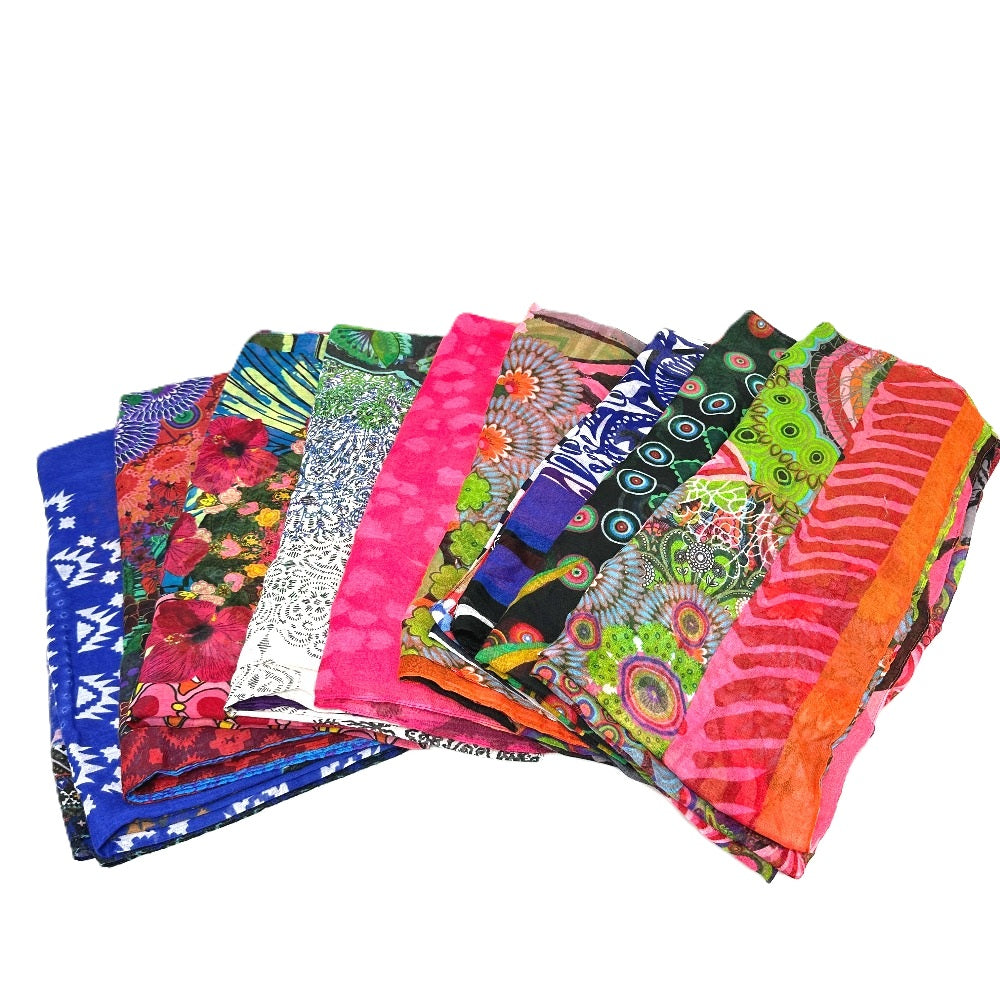 Desigual ストール ショール 17点セット アクセサリー マフラー ストール ポリエステル レディース マルチカラー - brandshop-reference