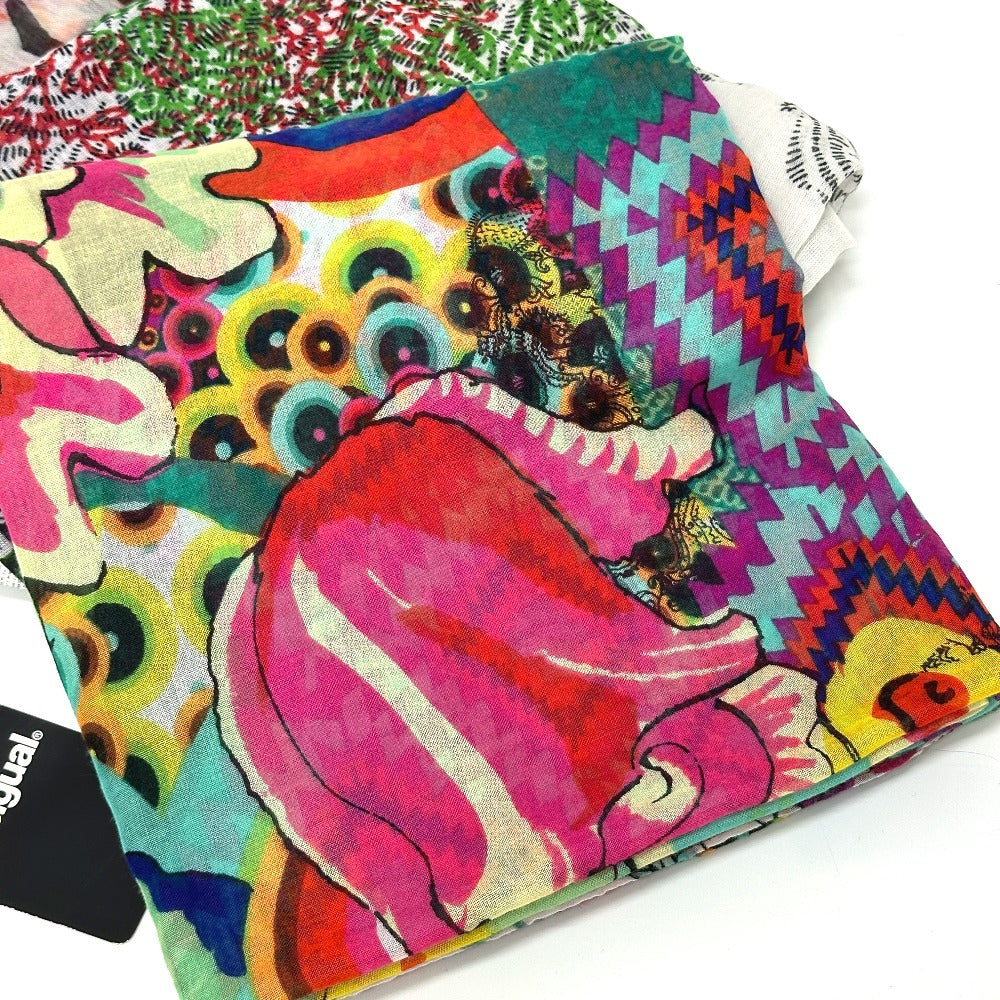 Desigual ストール ショール 17点セット アクセサリー マフラー ストール ポリエステル レディース マルチカラー - brandshop-reference