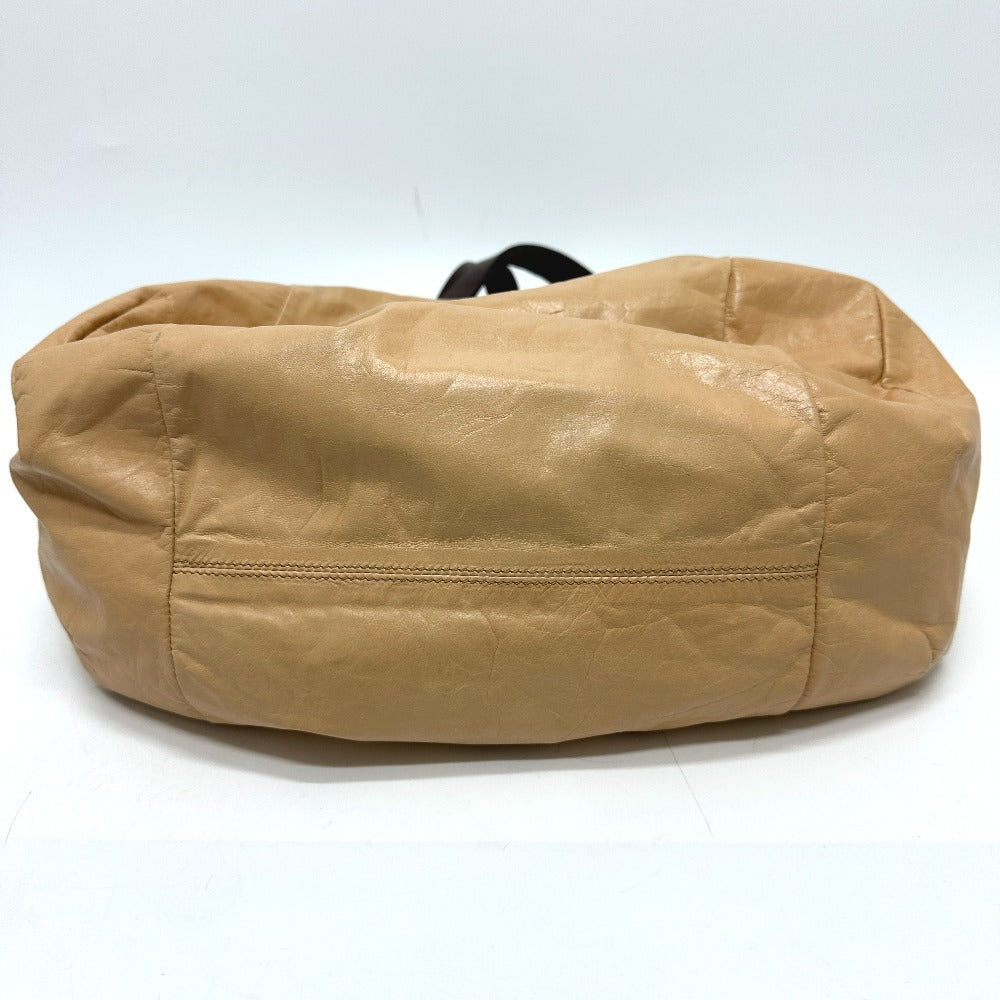 CELINE カバン 中綿 ショルダーバッグ ハンドバッグ レザー レディース ベージュ - brandshop-reference