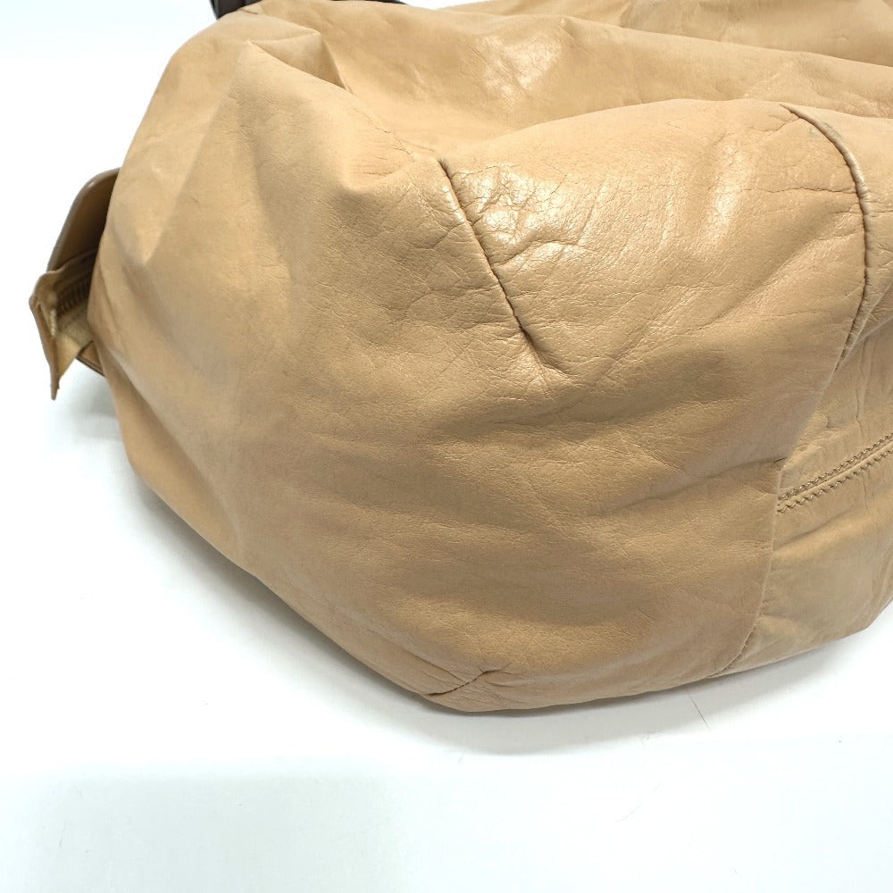 CELINE カバン 中綿 ショルダーバッグ ハンドバッグ レザー レディース ベージュ - brandshop-reference