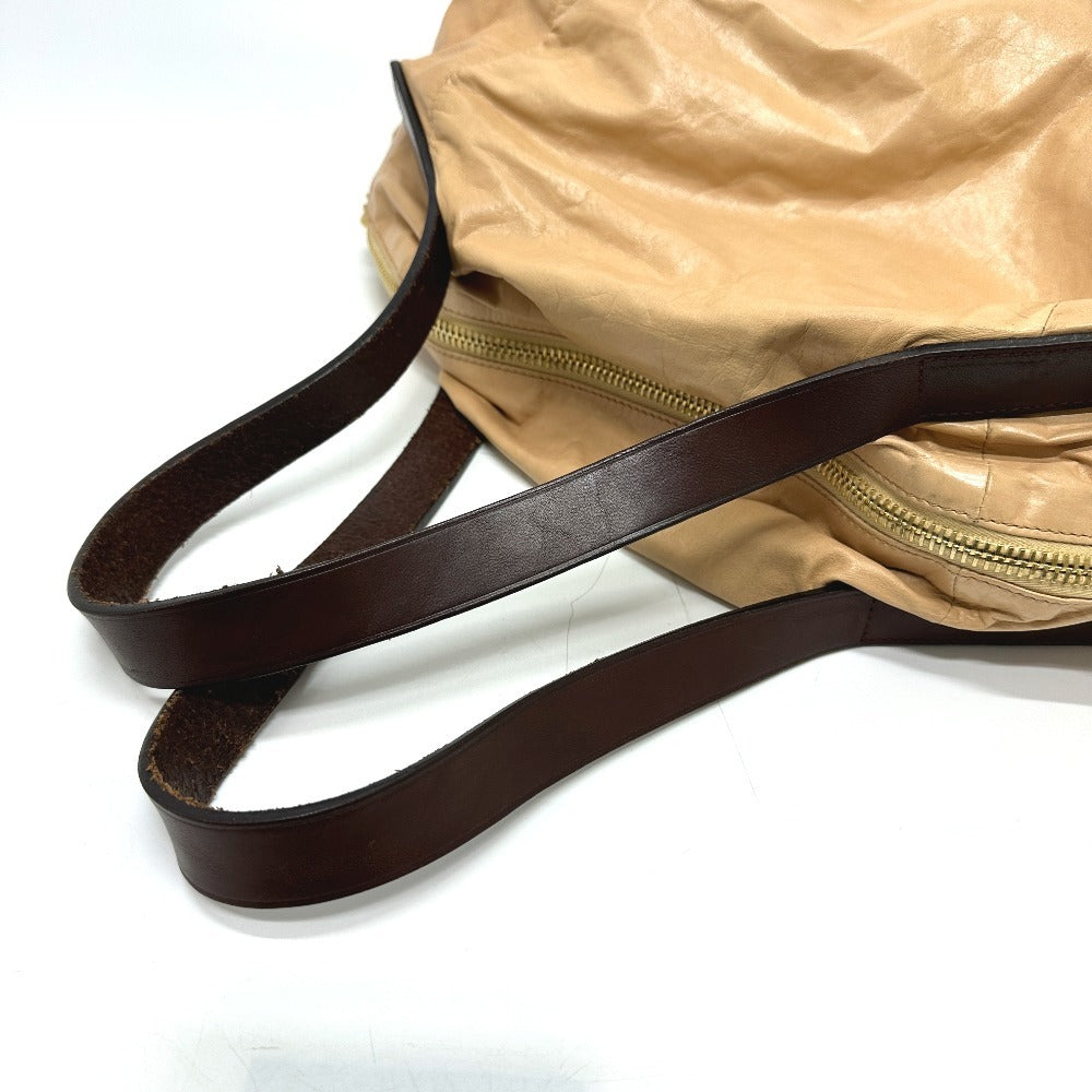 CELINE カバン 中綿 ショルダーバッグ ハンドバッグ レザー レディース ベージュ - brandshop-reference