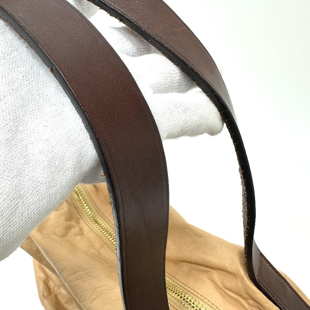 CELINE カバン 中綿 ショルダーバッグ ハンドバッグ レザー レディース ベージュ - brandshop-reference