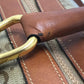 CELINE Old CELINE Macadampattern Bag Hand Bag Vintage Duffle Bag PVC/Leather Beige/Brown Used