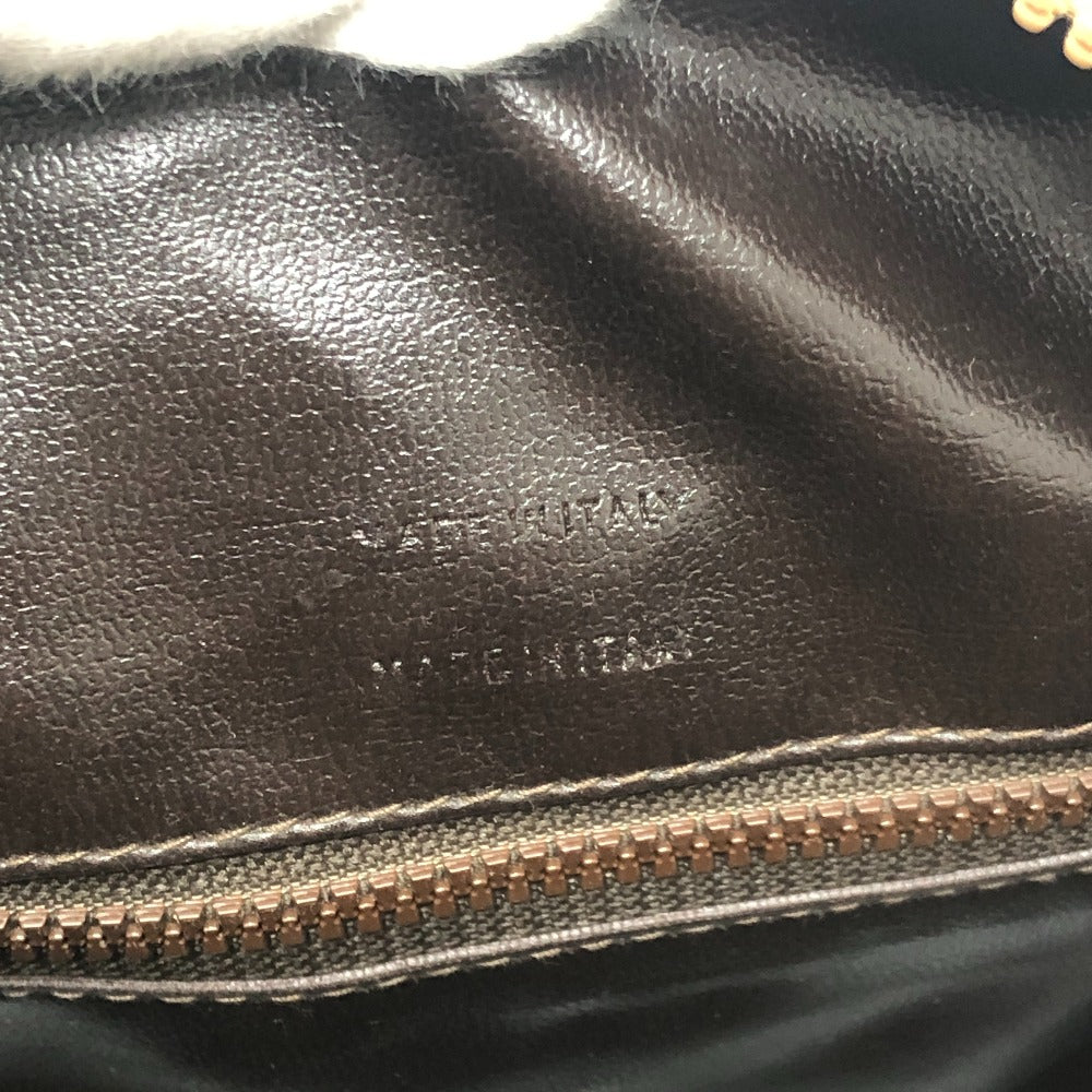 CELINE Old CELINE Macadampattern Bag Hand Bag Vintage Duffle Bag PVC/Leather Beige/Brown Used