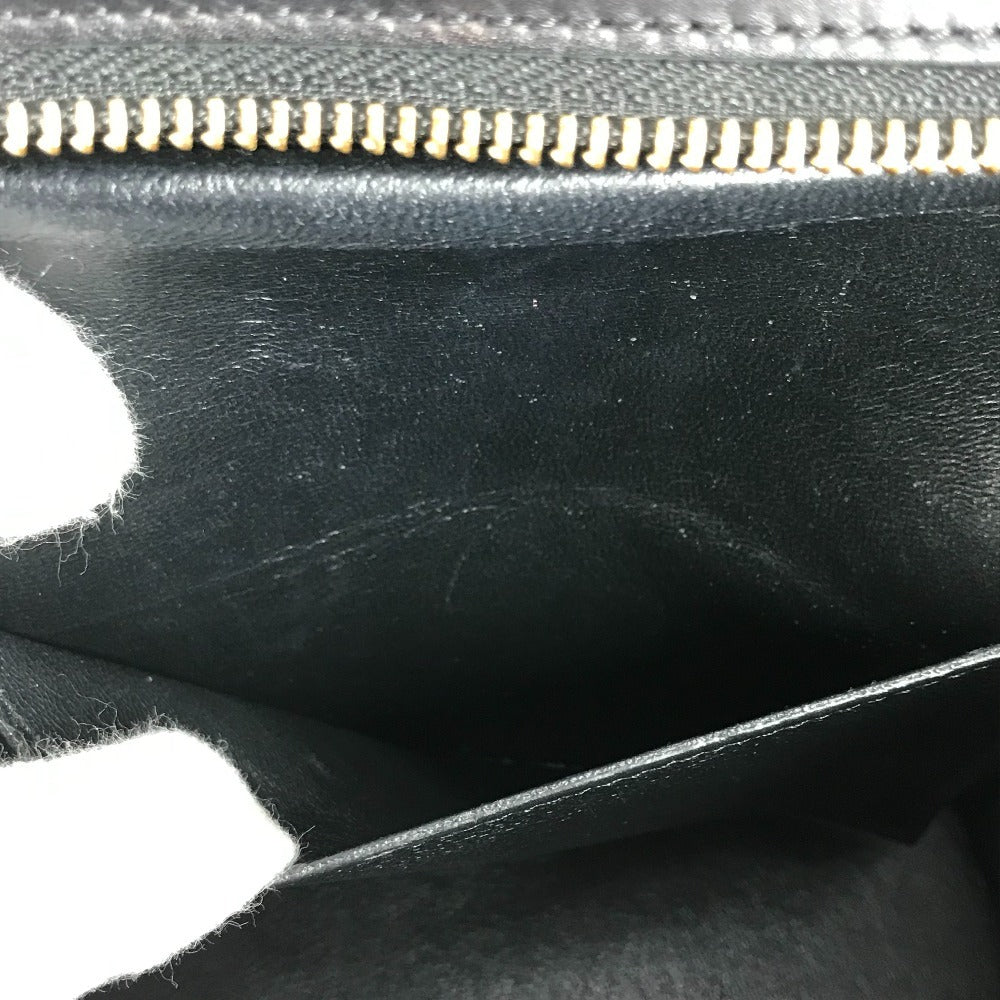 CELINE Trapeze Small 2WAY Bag Shoulder Bag Shoulder Tote Bag Handbag Leather/Harako Women's Black