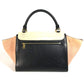 CELINE Trapeze Small 2WAY Bag Shoulder Bag Shoulder Tote Bag Handbag Leather/Harako Women's Black