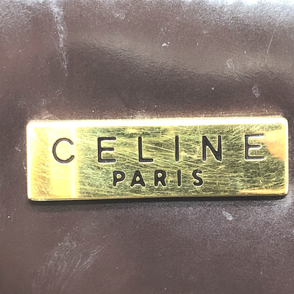 CELINE マカダム 化粧ポーチ メイクポーチ ポーチ レザー レディース - brandshop-reference