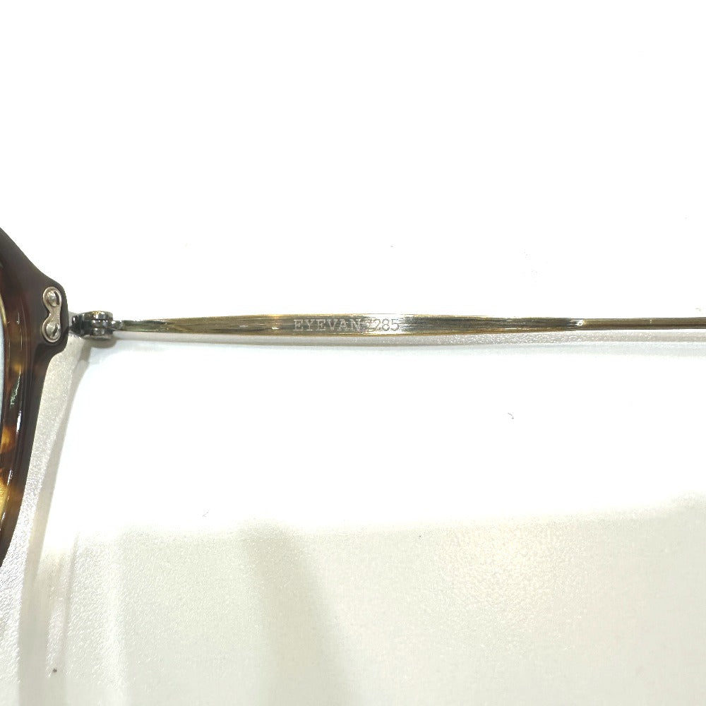 EYEVAN 746 アイヴァン EYEVAN 7285 ウェリントン めがね メガネ アイウェア 眼鏡 プラスチック ユニセックス ブラウン