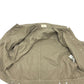 THE ROW Apparel Outerwear Long Sleeve Button Denim Jacket cotton khaki Used
